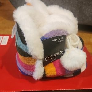 Okie dokie slipper boots. Brand new with tags.